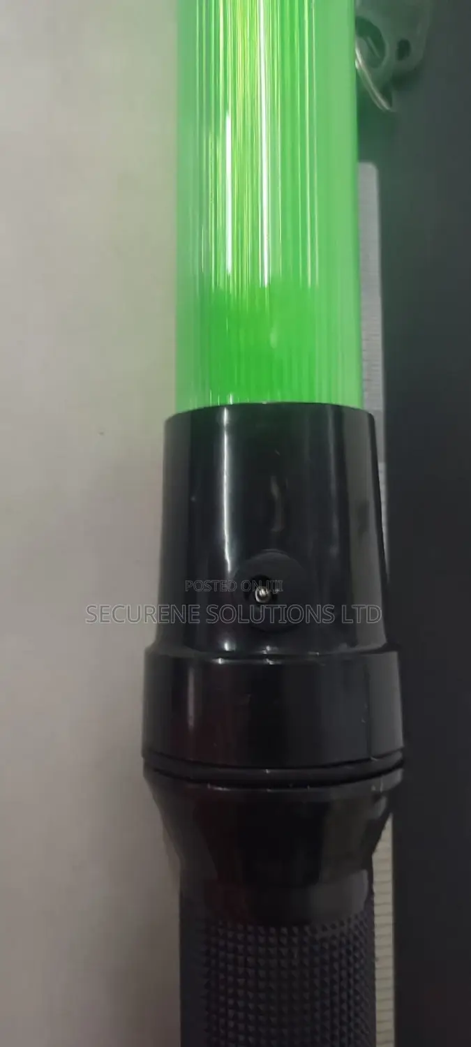 LED Traffic Baton - Green /Red - Rechargeable