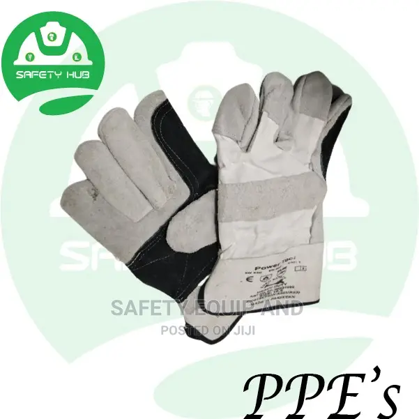 Short Leather Gloves/Cow Split