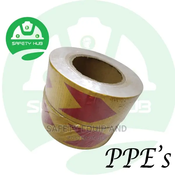 Yellow/Red Adhesive Tape