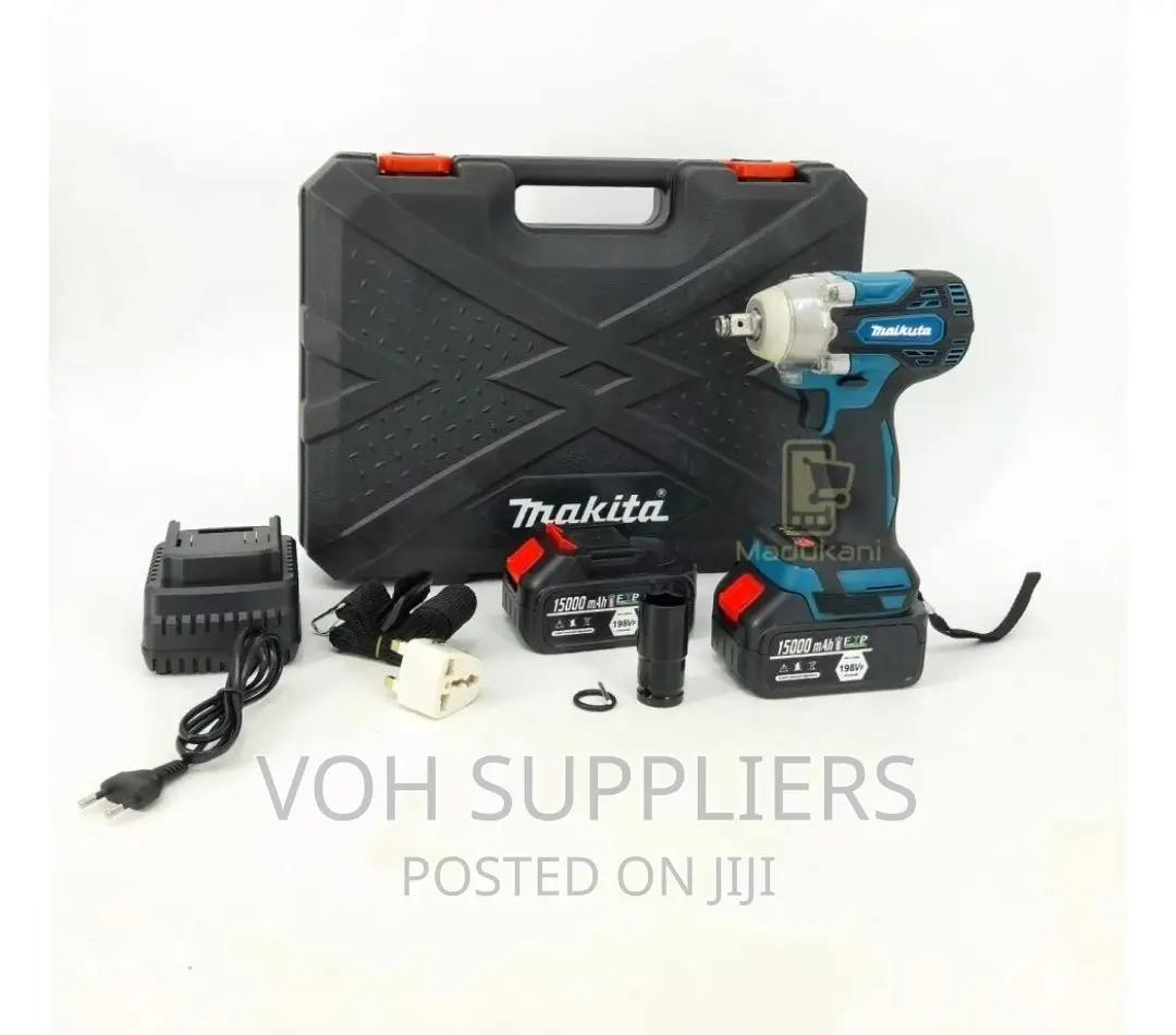 Makita 198VF 1⁄2 Inch Drive Cordless Impact Wrench,