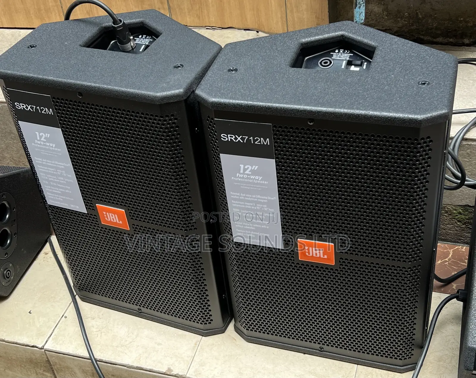 JBL Srx712 Midrange Monitor Speaker (Single)