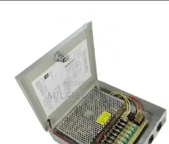 Modern 12V 30 Amps Closed CCTV Power Supply Unit