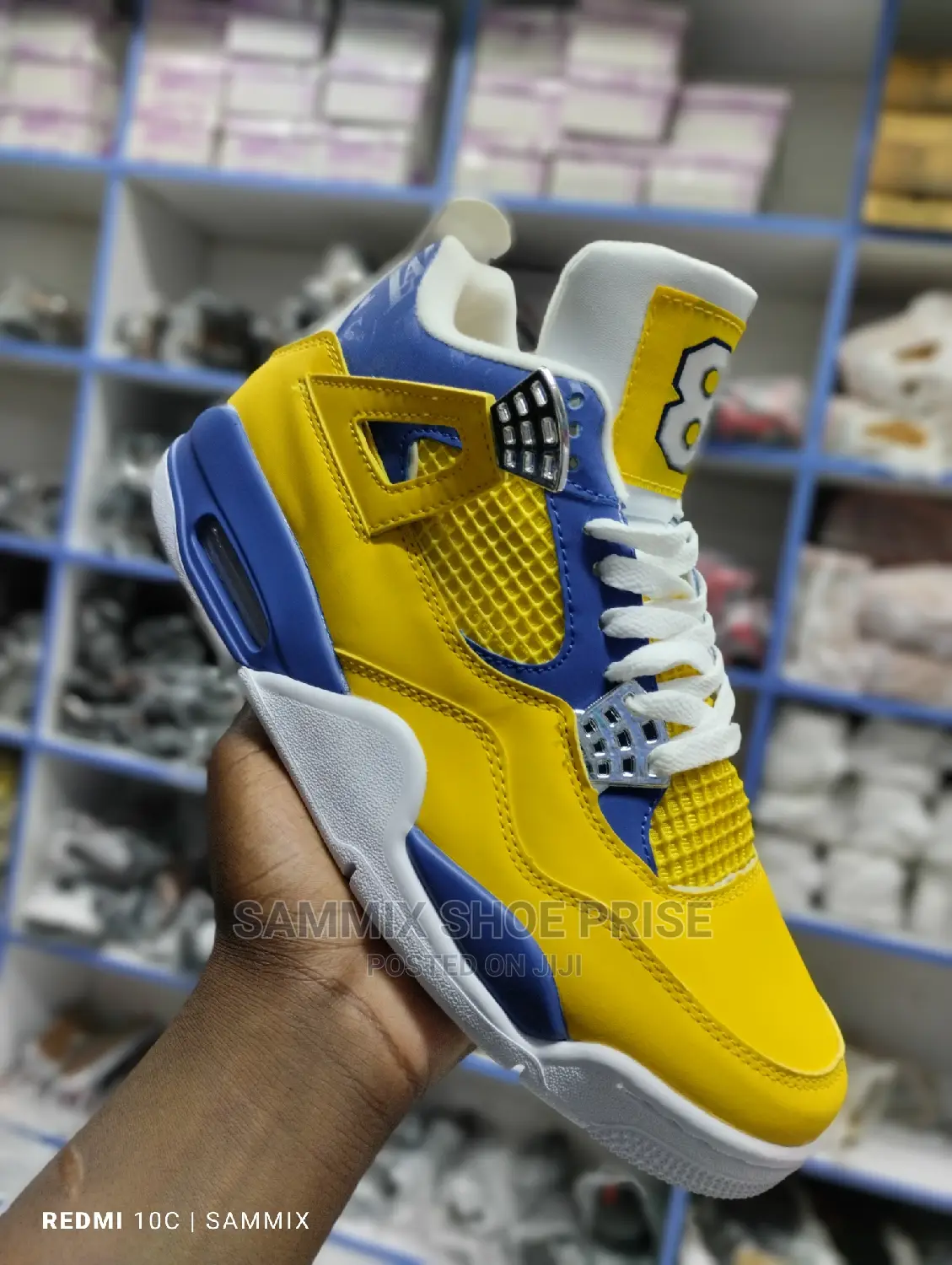 Jordan 4 'Lakers'