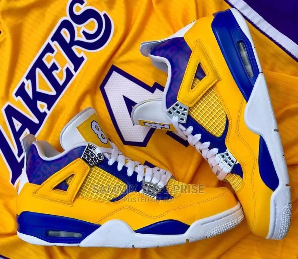 Jordan 4 'Lakers'