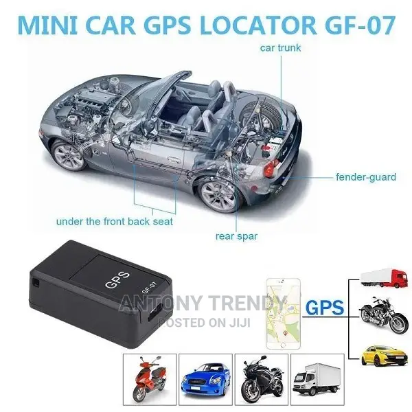 GF-07 Mini GPS Tracker Ultra Mini GPS Long Standby Magnetic.