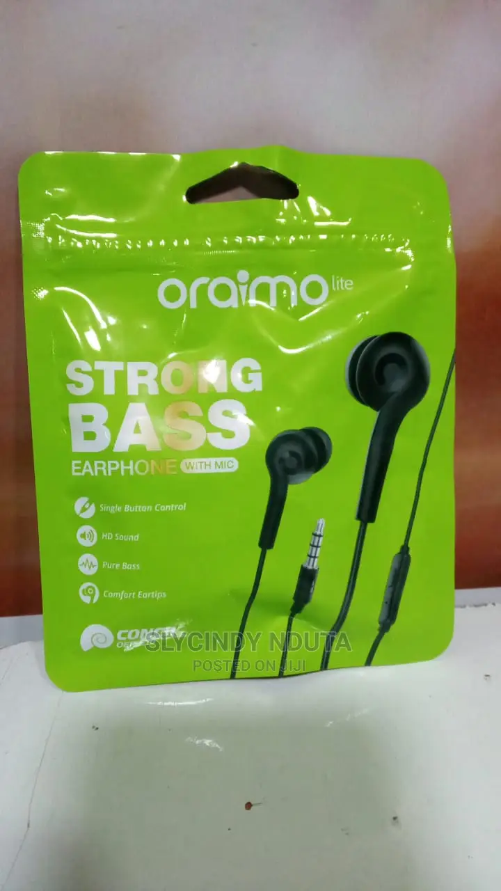Oraimo Strong Bass Earphones