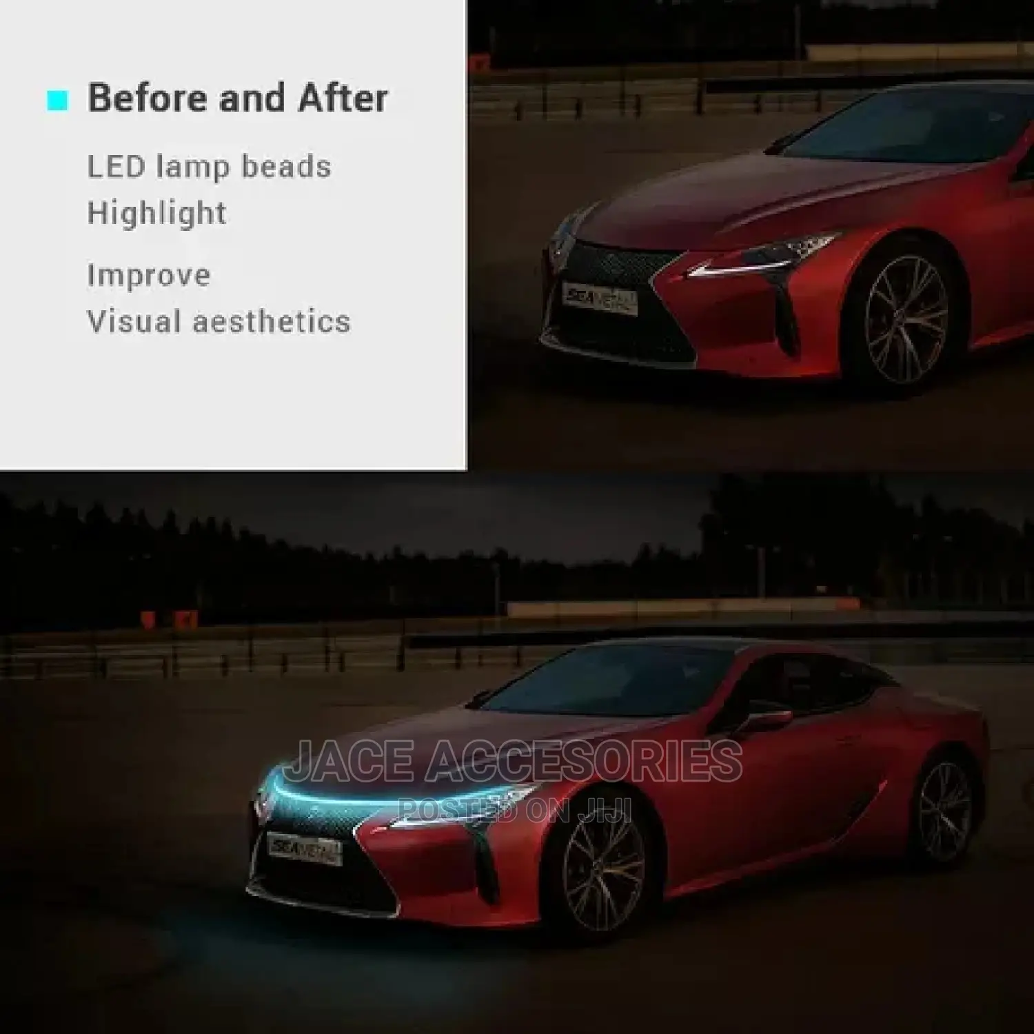Universal Hood Light DRL