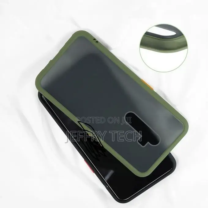 Silicone Cover With Soft Edges for Oppo Reno 2f - Light Gre