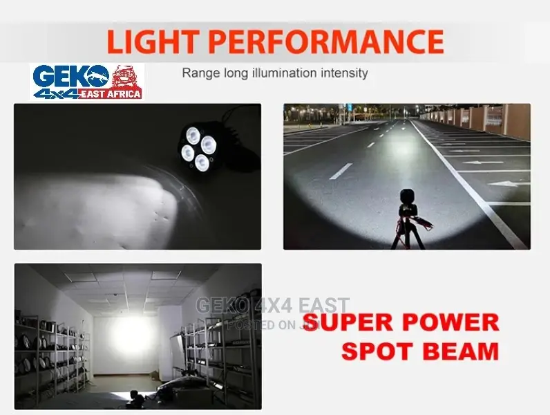 Offroad 3 Inch 80 Watts Auxiliary Spot Fog Pods