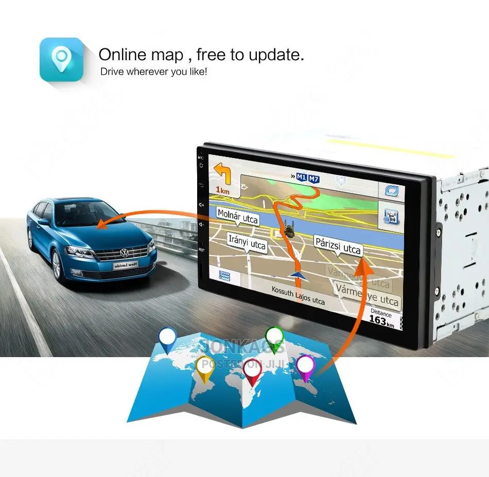 32gb Car Android Stereo:7 Inches Carplay and Android Auto