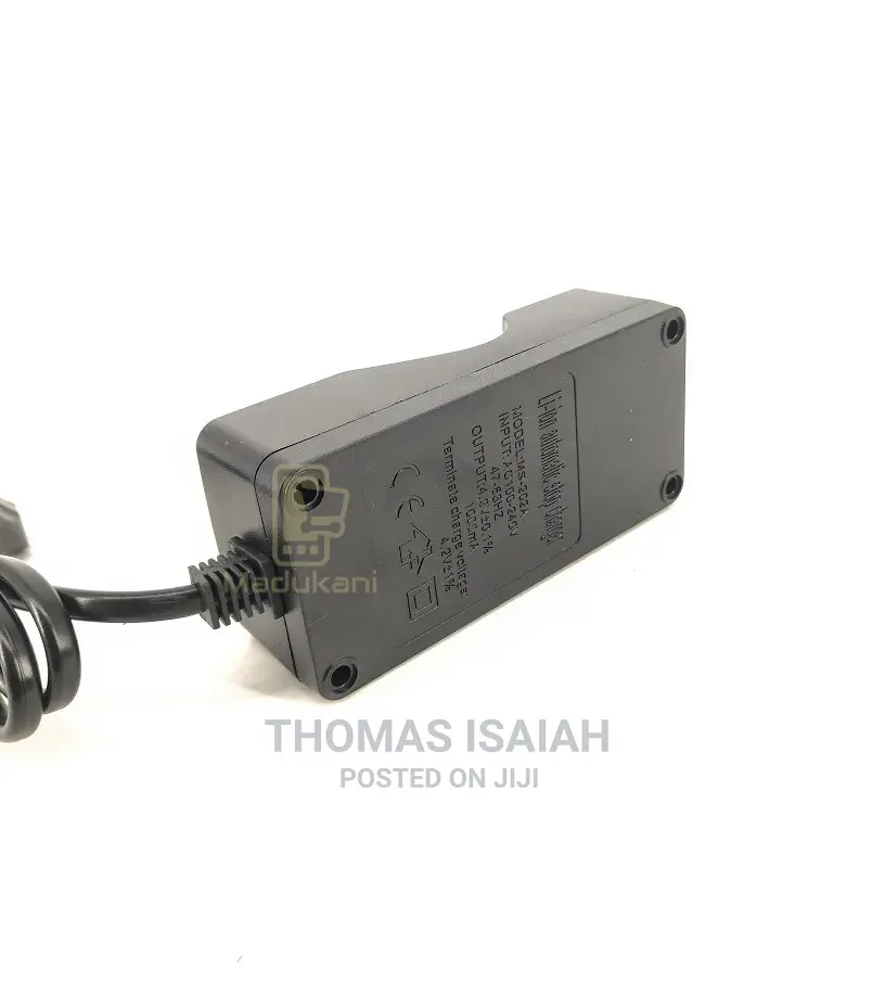 18650 Battery Dual Intelligent Rapid Charger With Two 18650