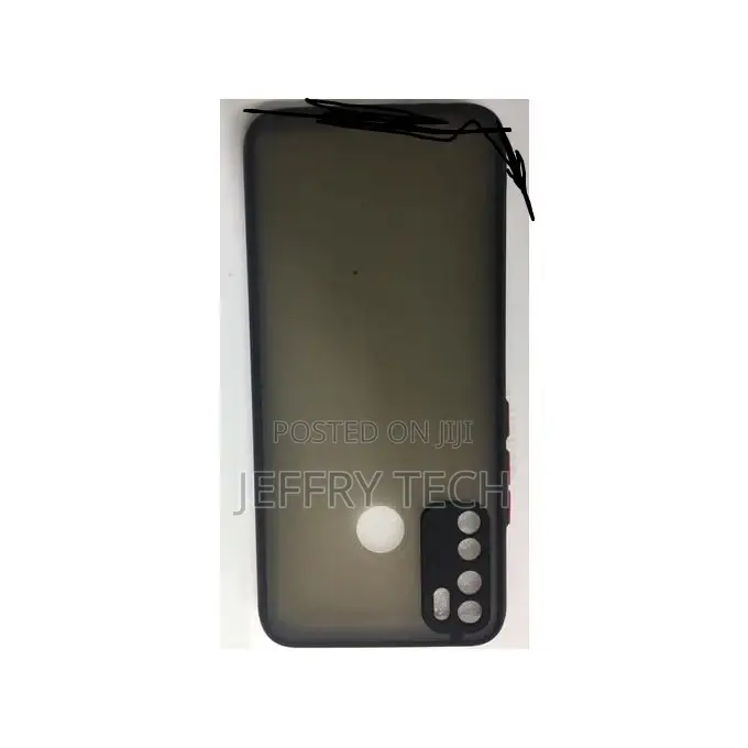 Black Generic My Choice Case for Infinix Note 7 Lite Back Co