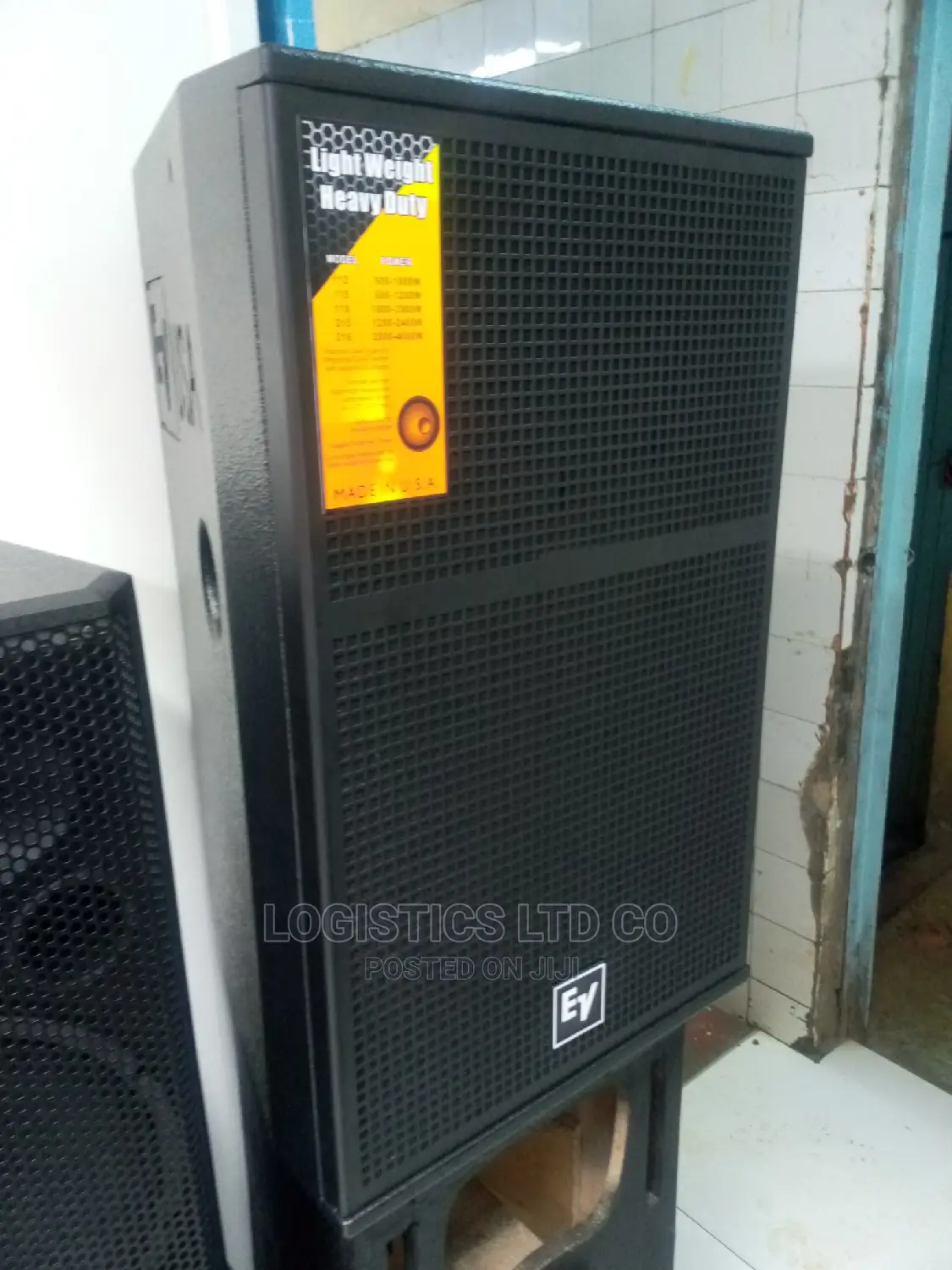 Ev 4000watts Wooden Speaker 15inch