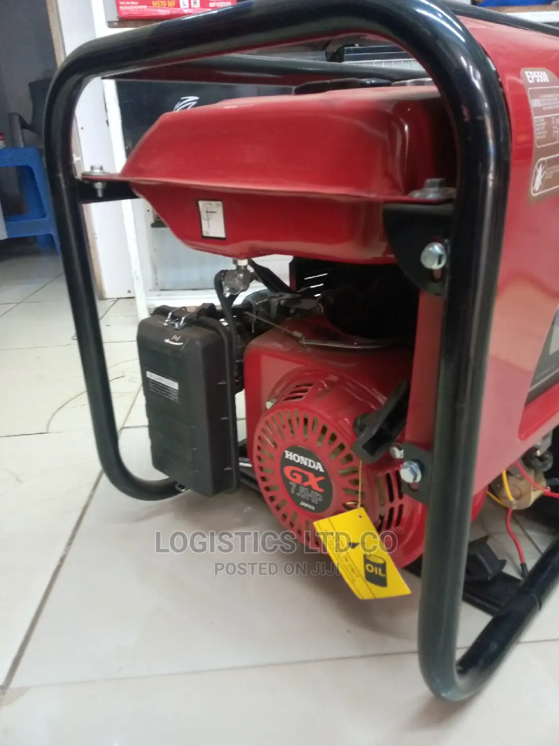 Honda 4-Stroke 5.5kva Keystart Back Up Petrol Generator