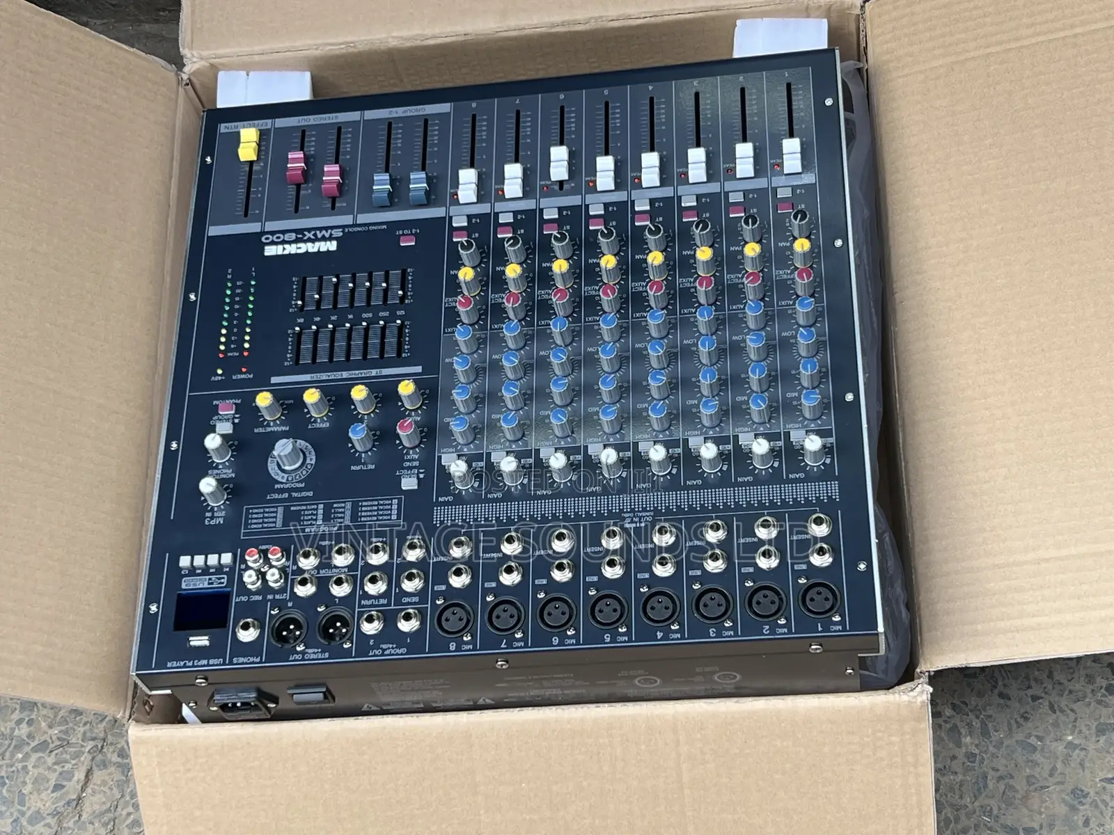 Mackie Smx800 8channel Live Mixer