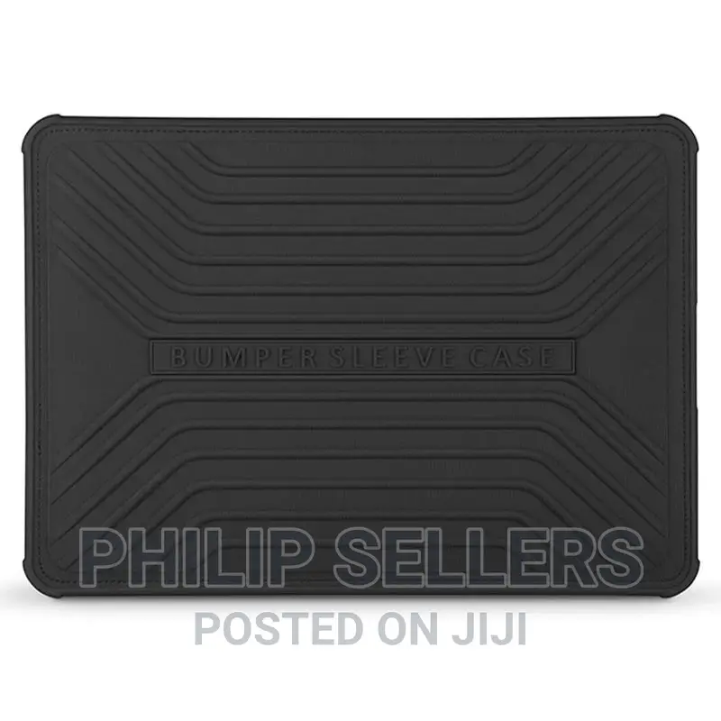 Voyage Bumper Sleeve - Macbook 13 "Sleeve - Black
