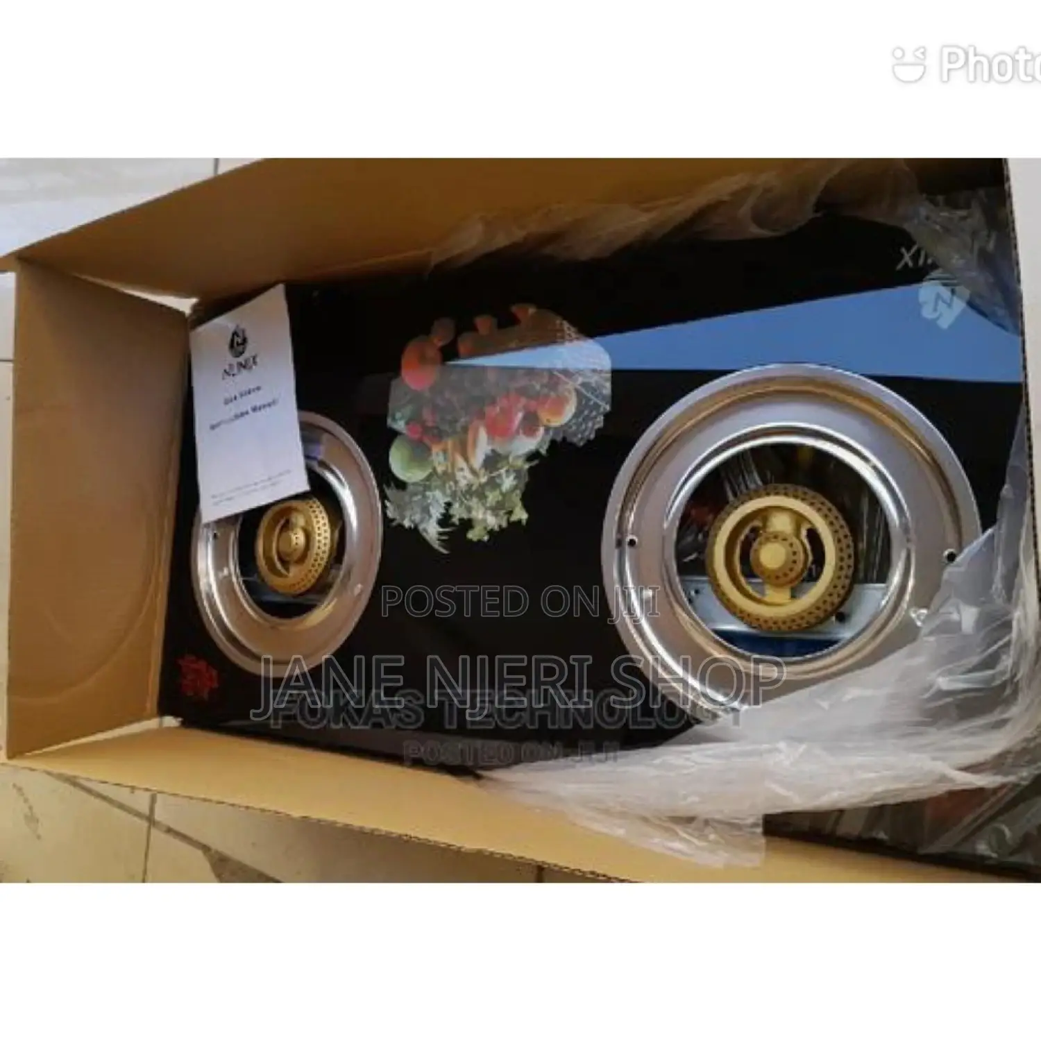 2 Burner Glass Top
