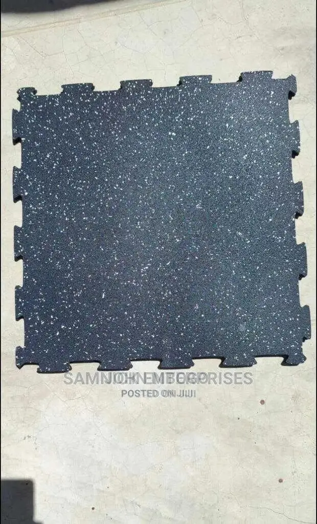 Interlocking Gym Rubber Tiles