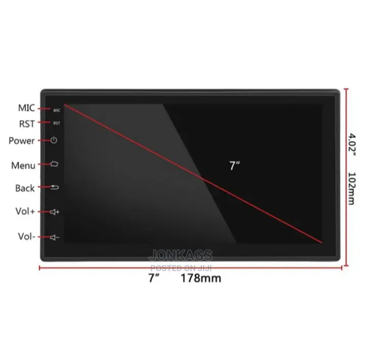 Android Car Radio: 7 Inches 32gb