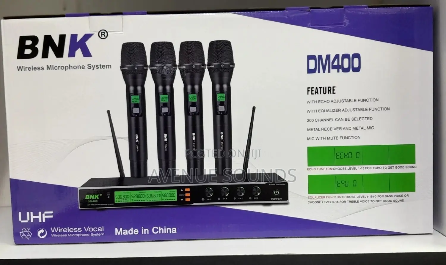 Bnk Dm400 4in1 Wireless Microphones