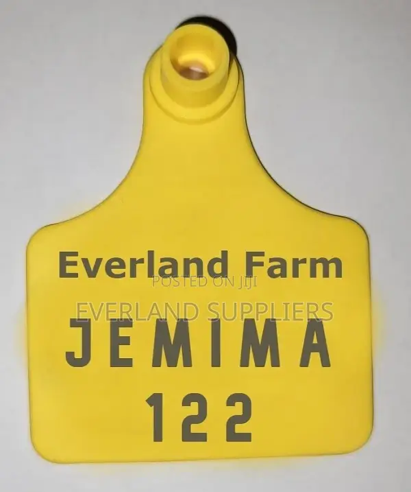 Laser Custom Printed Customized Ear Tags