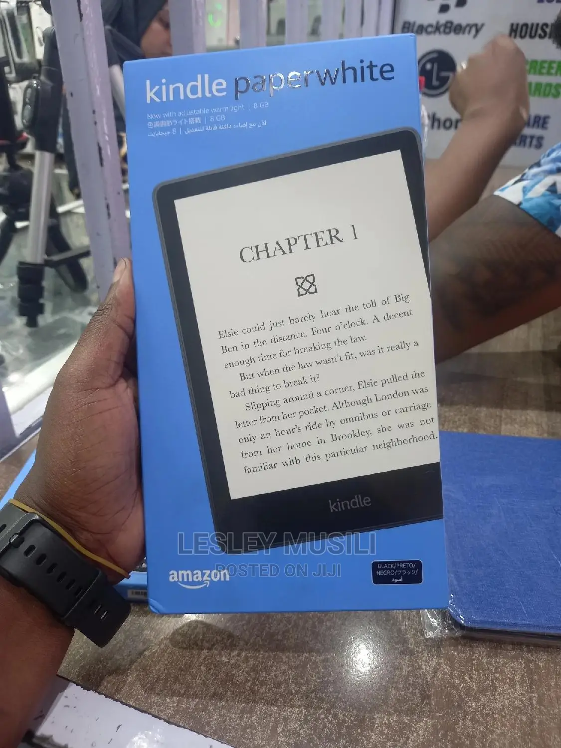 New Amazon Kindle Paperwhite 8 GB Black