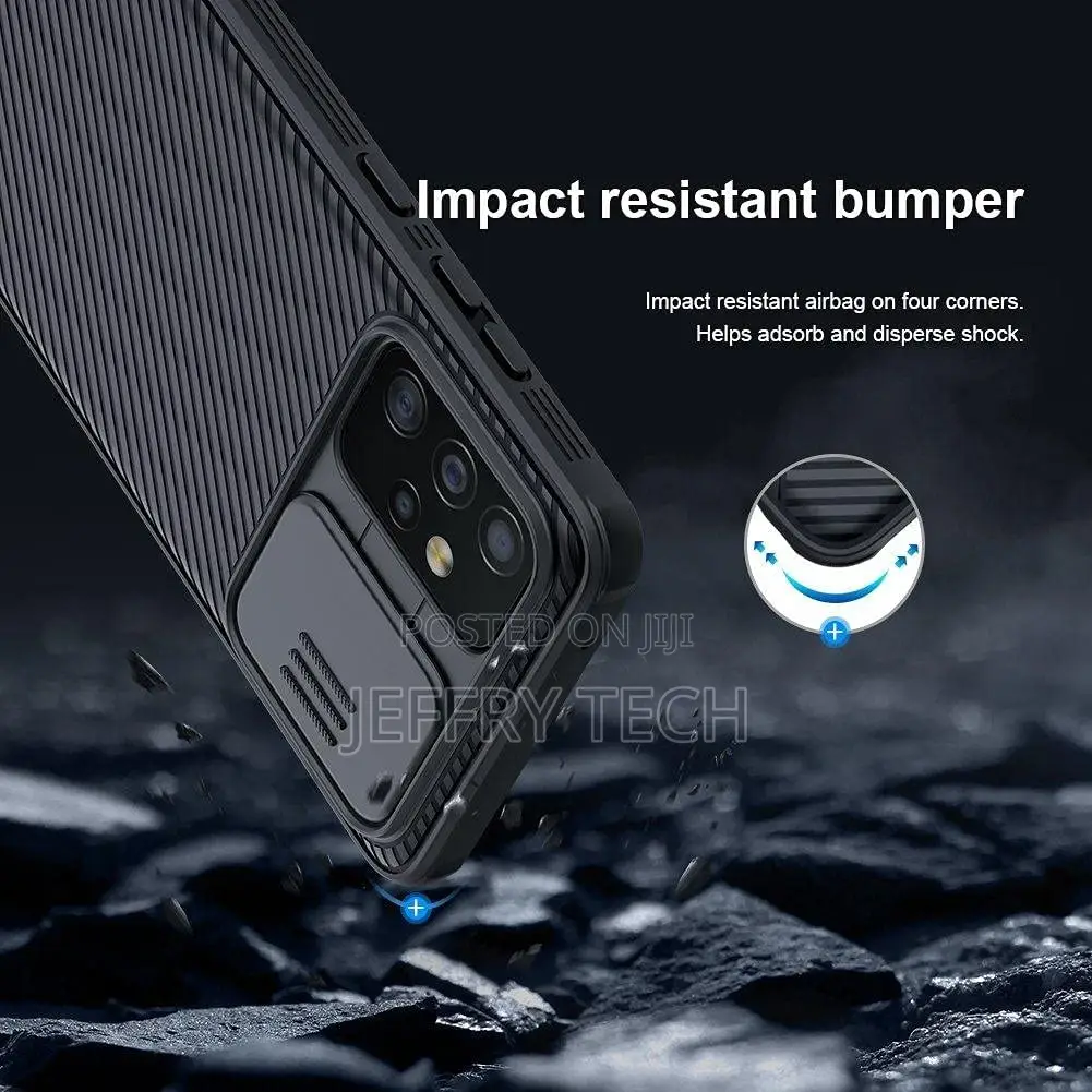 Nillkin Camshield PC Phone Case for Samsung Galaxy A52 - Bla
