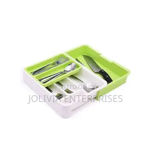 Cutlery Organizer Green