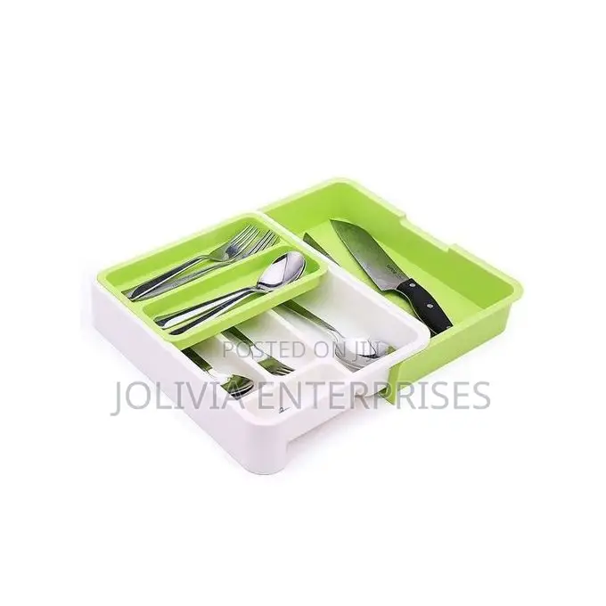 Cutlery Organizer Green