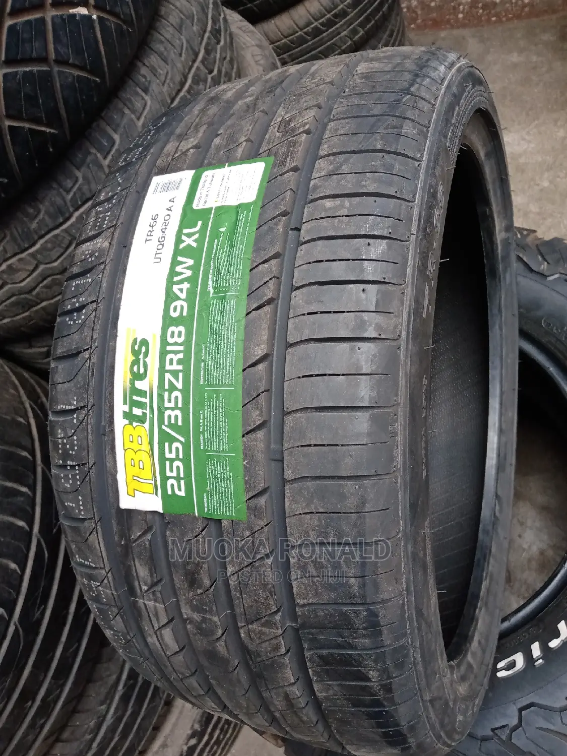 255/35r18 Tbb Tyres Made Thailand