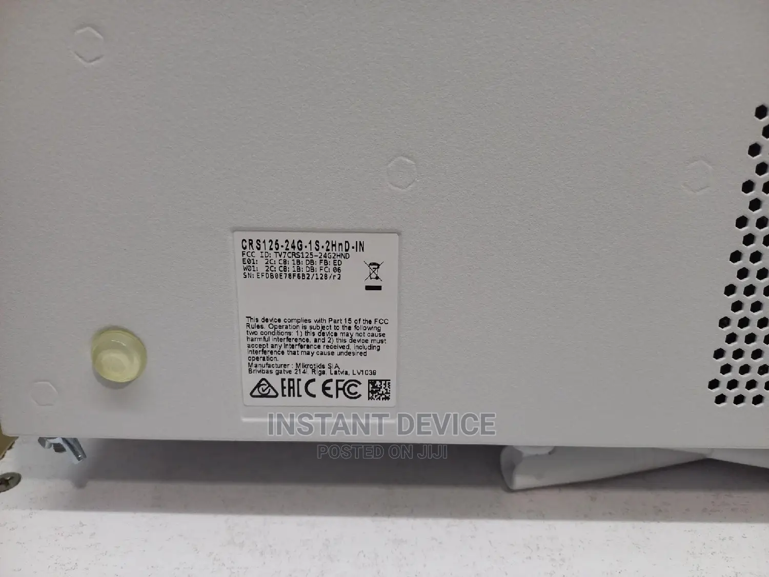 Mikrotik Crs125_24g_1s_2hnd_in