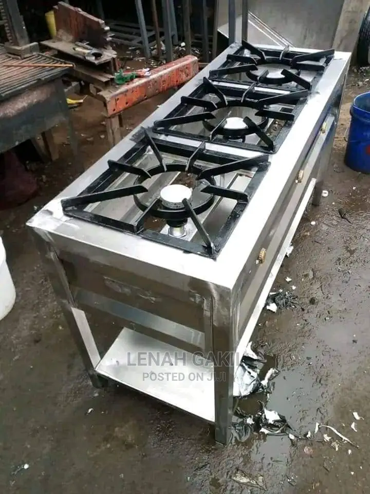 3 Burners Stainless Steel