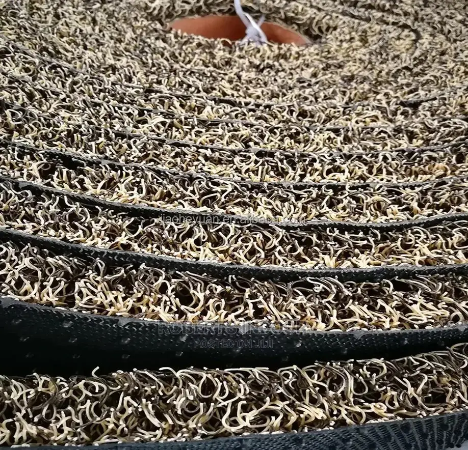 Grey Spaghetti Pvc Carpet