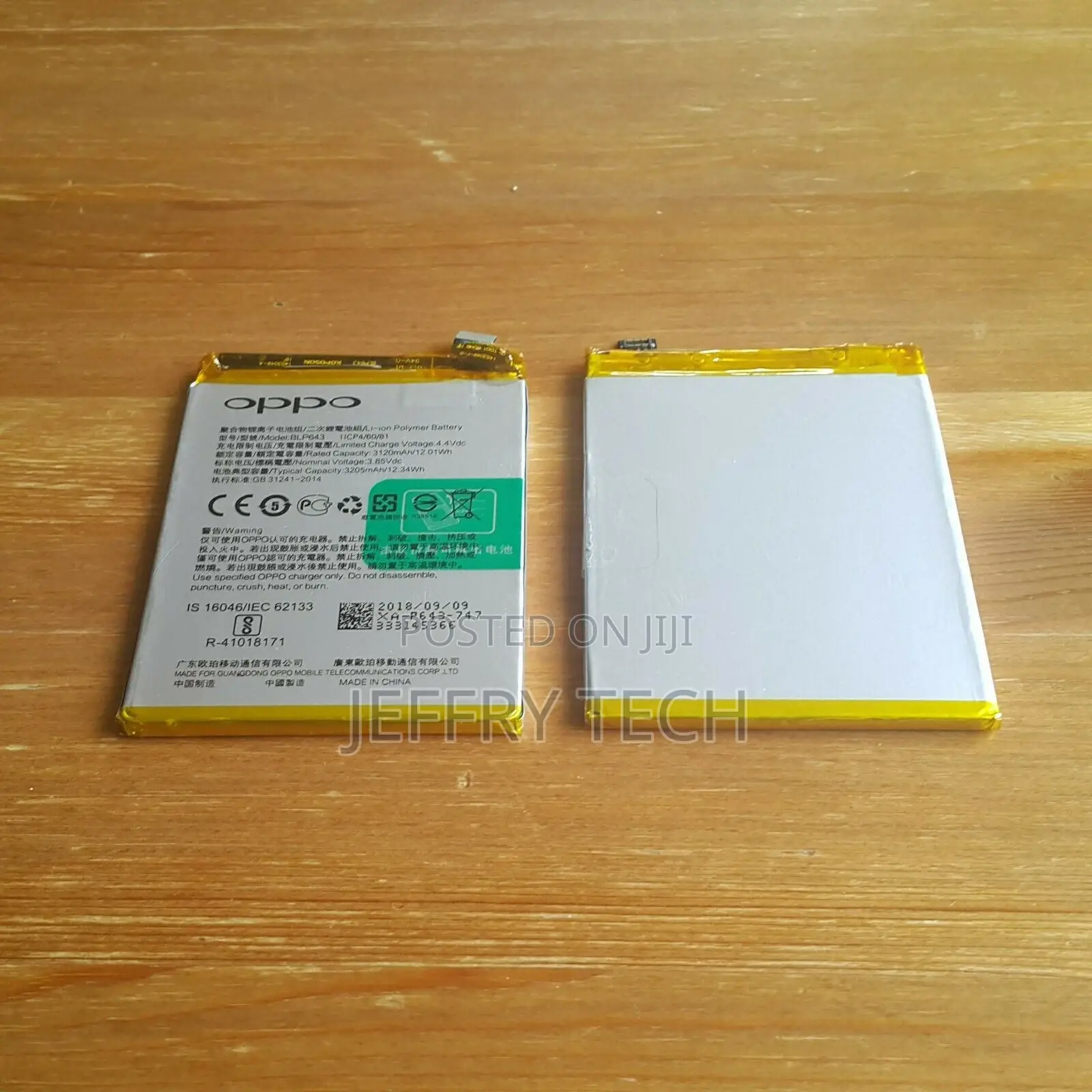 Battery for OPPO R11S R11ST 3205mah Good Quality - Local Sel
