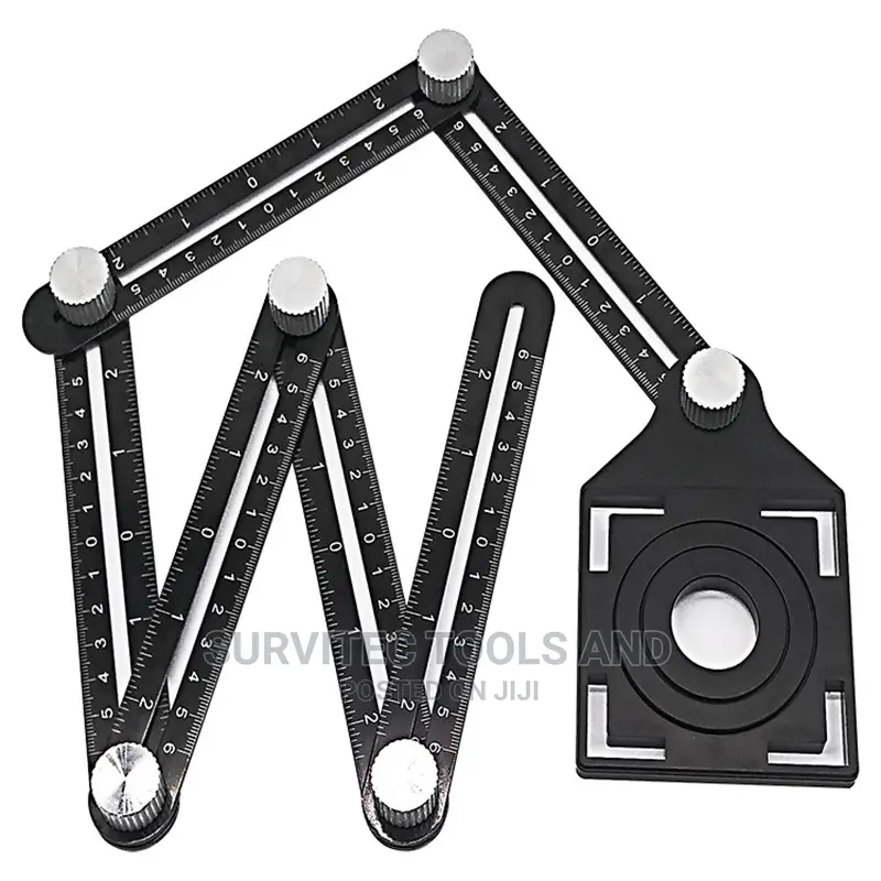 Folding Tile Hole Locator