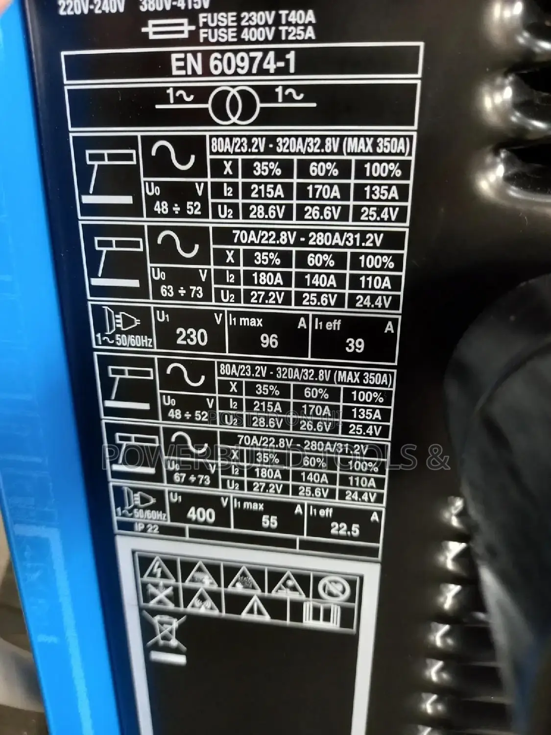 Blue Weld Machine (Beta-422)