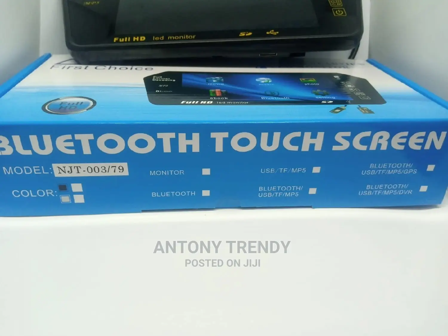 Bluetooth Music Screen Touch
