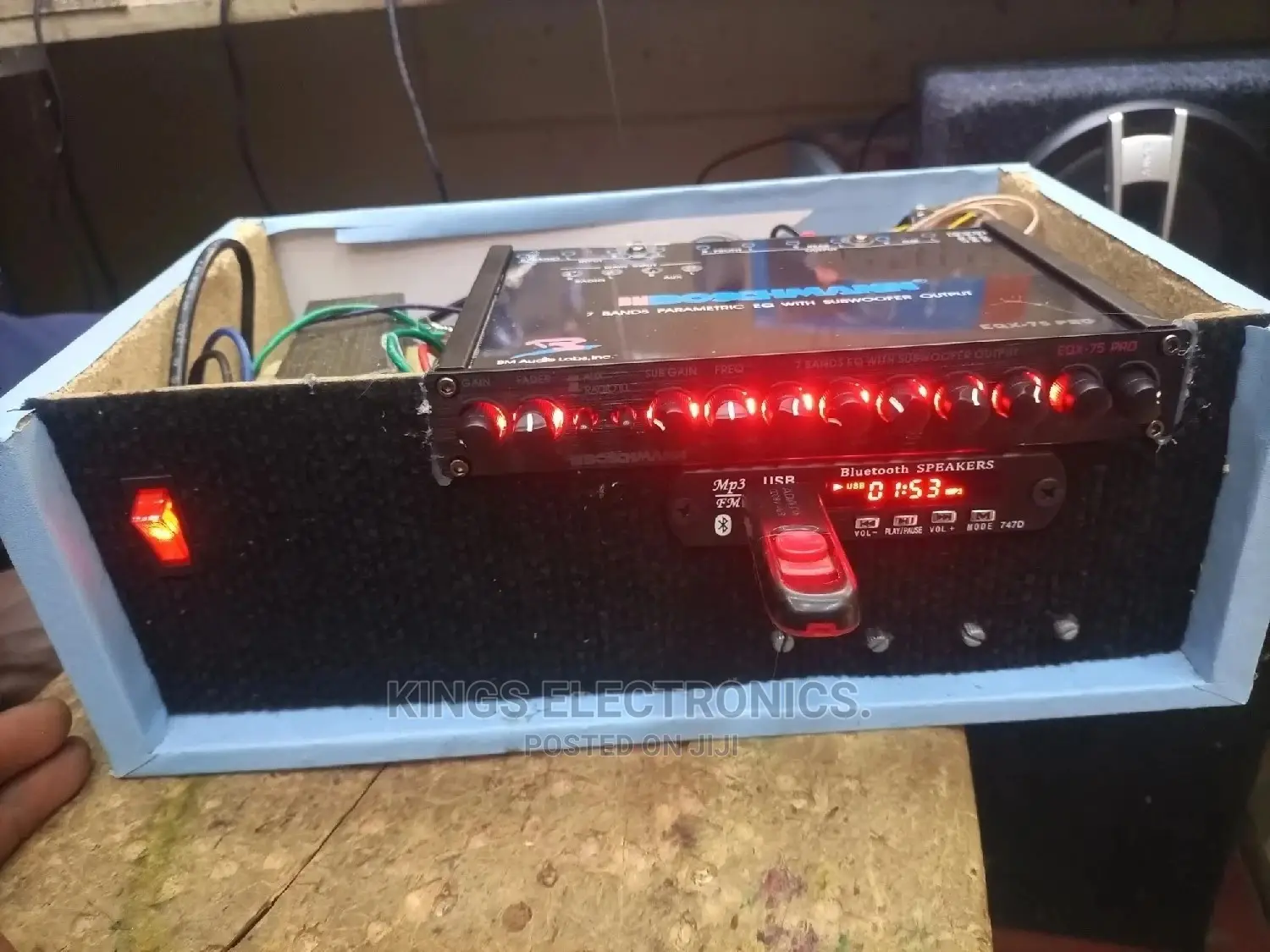 2.1 Amplifier With Equalizer