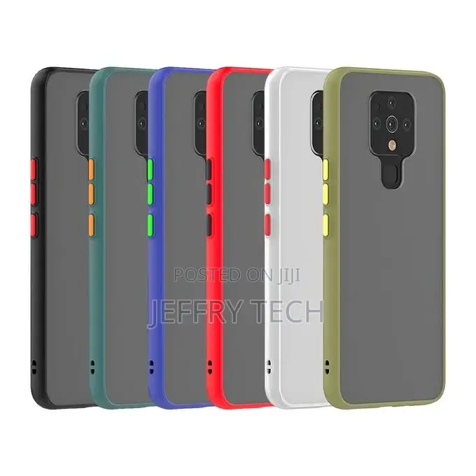 Translucent Frosted Smoke Mobile Cover for Tecno Camon 16 Ca