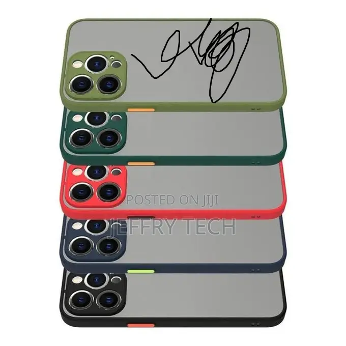Translucent Frosted Smoke Mobile Cover for iPhone 11 Pro Cam