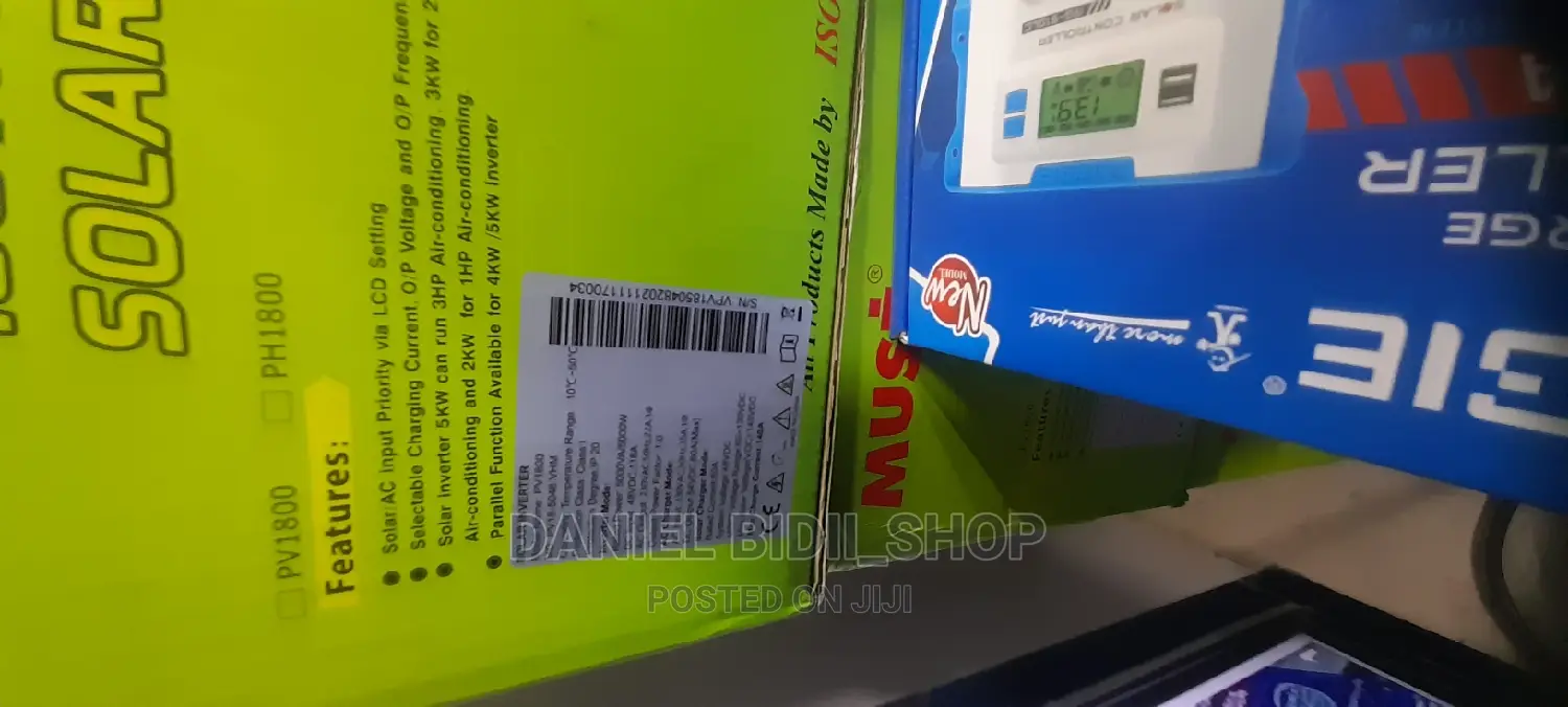 Pv1800 5kva 48v Must Pure Sinewave Inverter