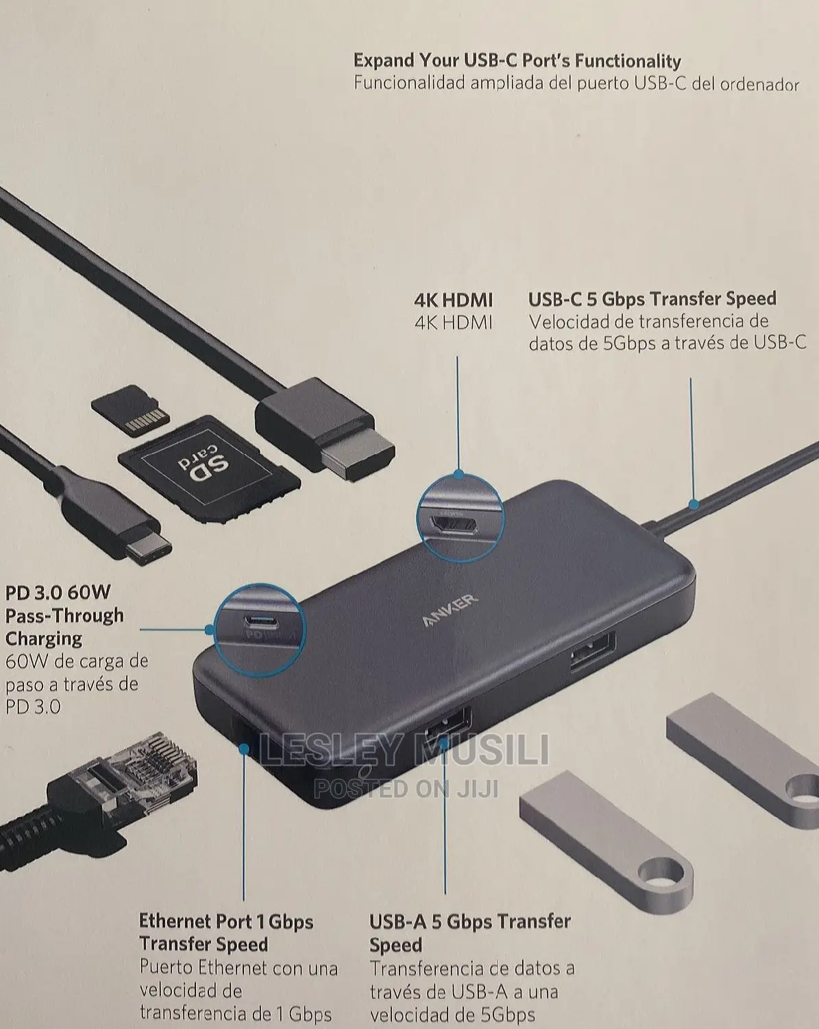 Anker 7 in 1 Usb C Hub