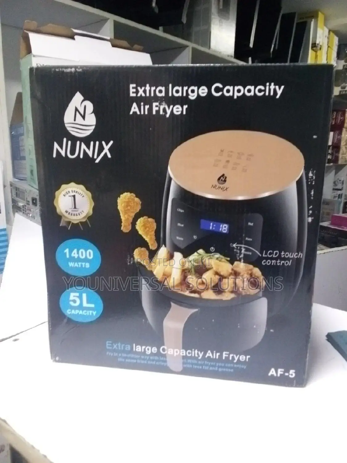 5 Litres Nunix Air Fryer