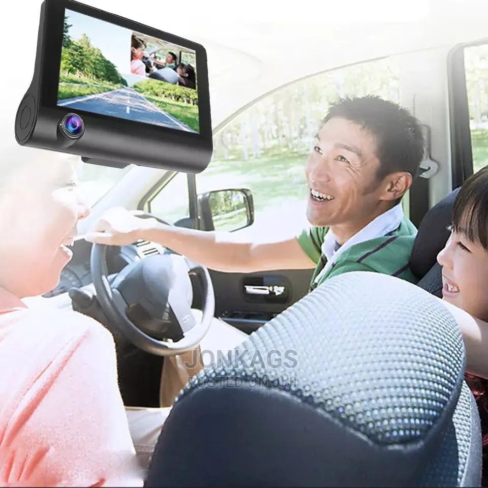 3 Cam Car DVR Camera