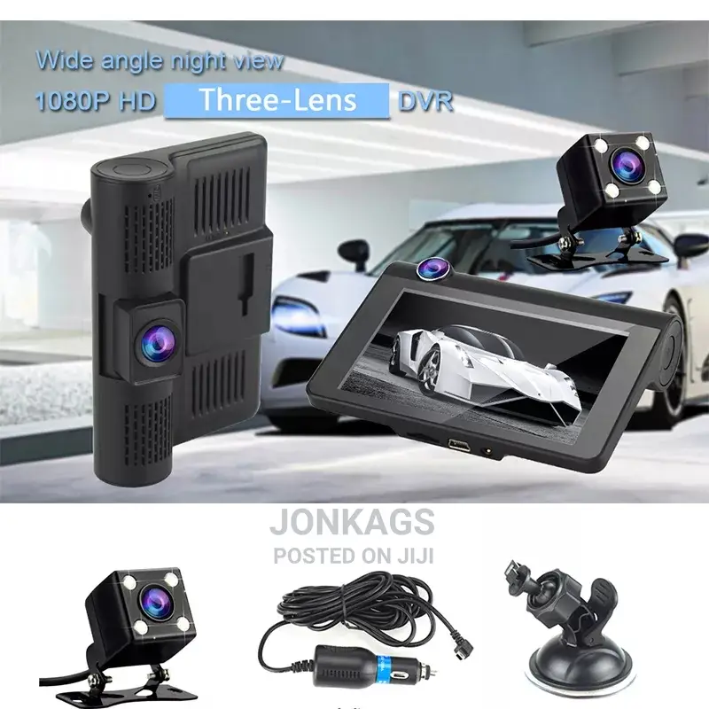 4 Inches HD Car DVR Camera
