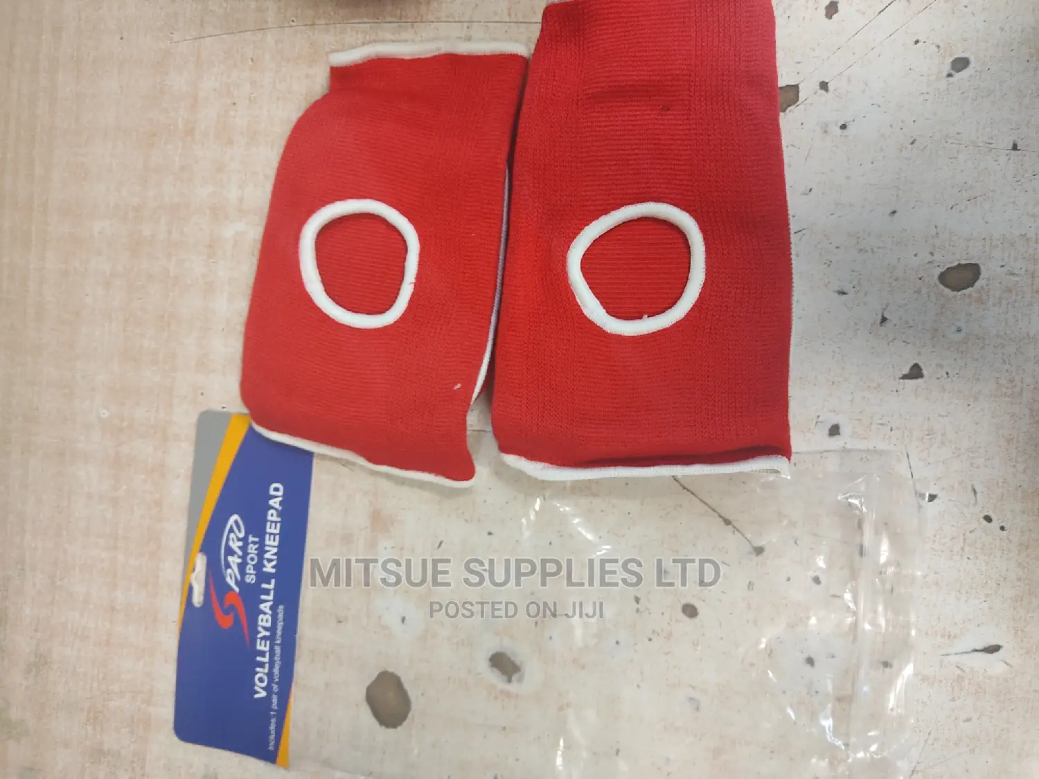 Pair of Volleyball Kneed Pads- Red