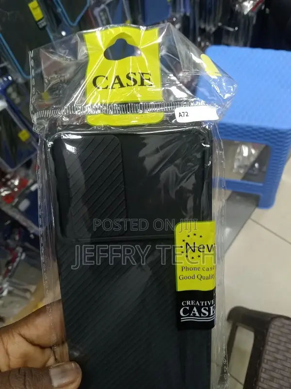 Slide Camera Lens Protection Case for Samsung Galaxy A72