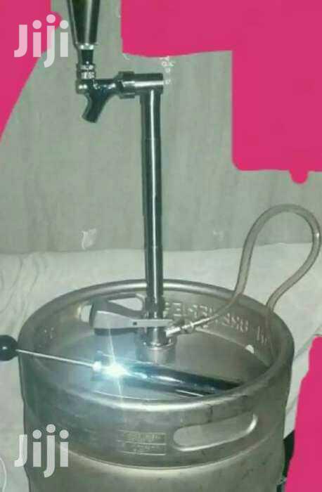 Keg Barrel + New Pump + 6 Senator Cups