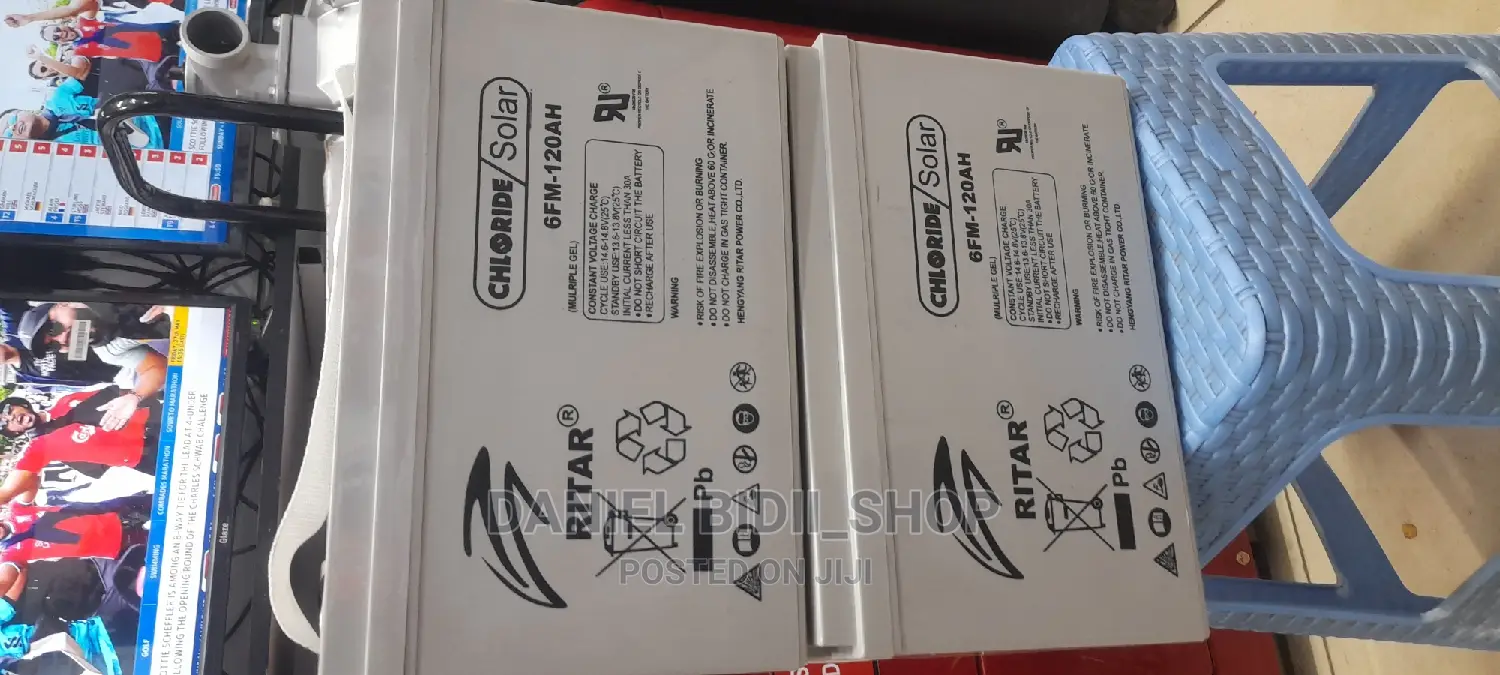 Original Ritar 120ah Backup Battery 12v