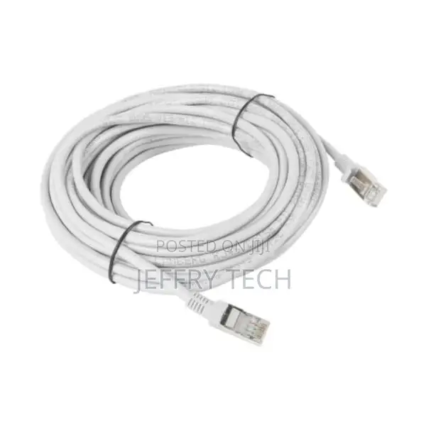 Factory Crimped Cat6 Rj45 Ethernet Lan Network Cable- 10m